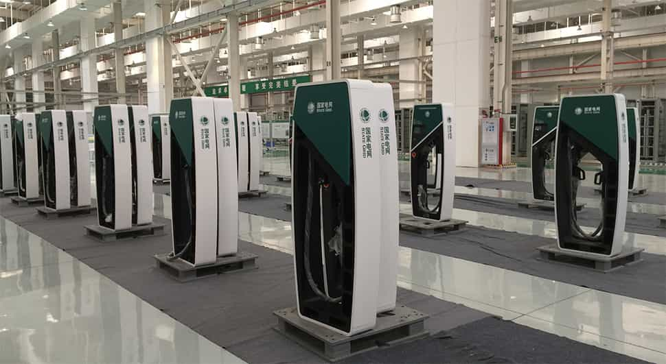 China State Grid Charging Post